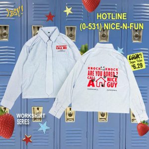 YBSY – Call A Nice Guy work shirt