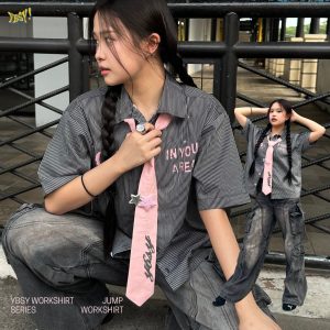 YBSY – Blackpink Jump workshirt (free tie!)