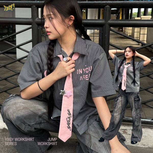 YBSY - Blackpink Jump workshirt (free tie!)