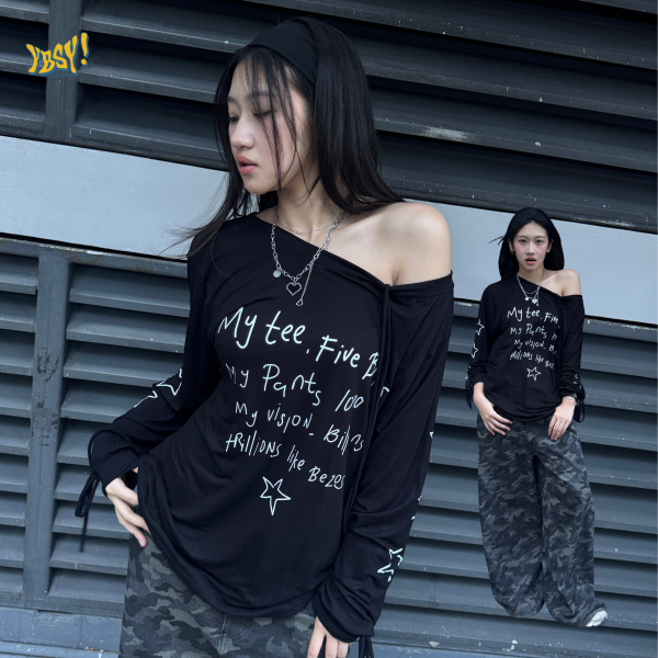 YBSY - Five Bucks half shoulder tee