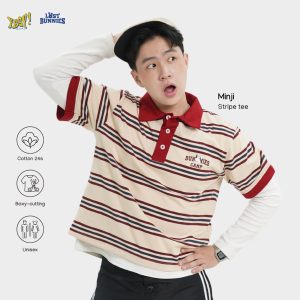 YBSY LOST BUNNIES – Minji Stripe Tee