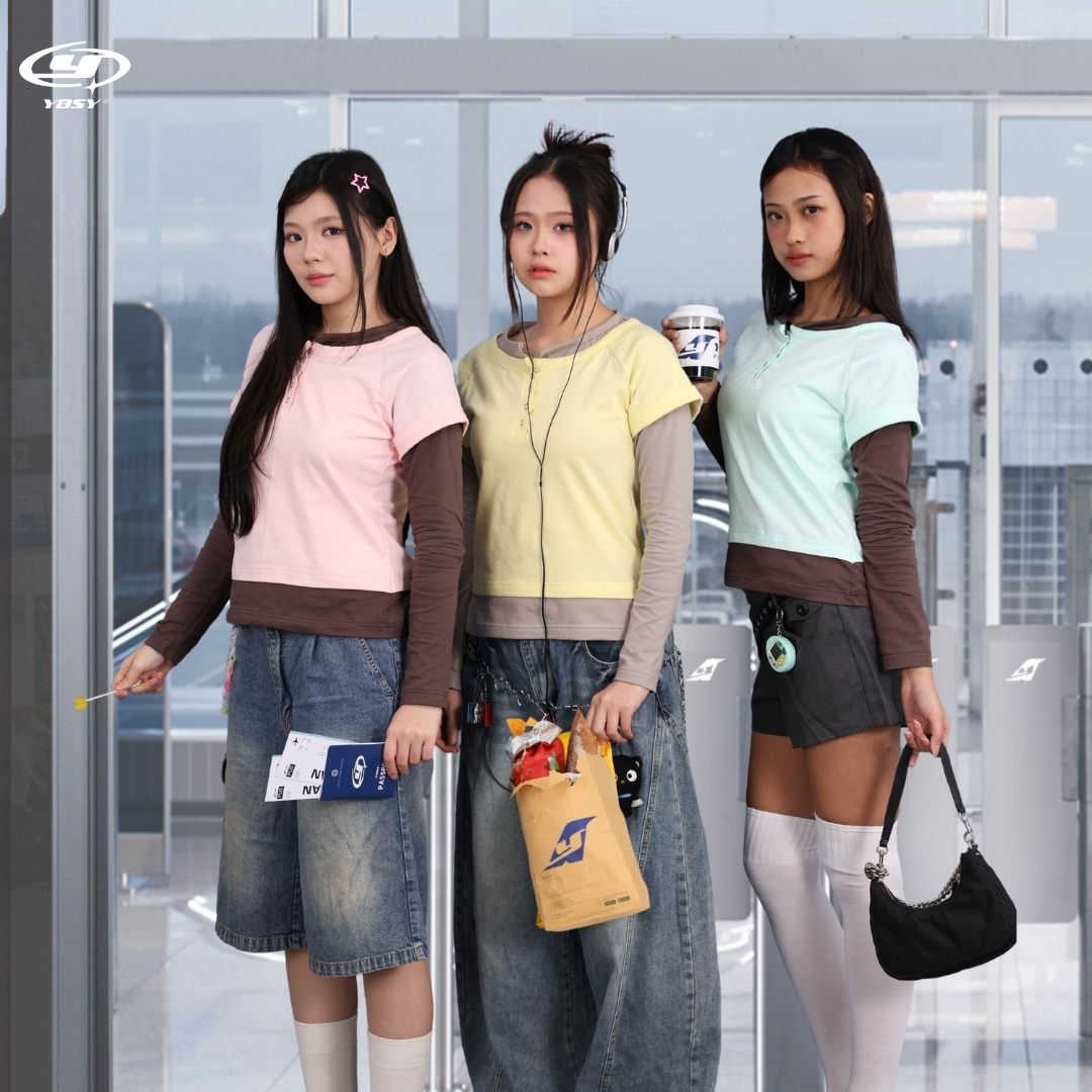 YBSY - Yeon Y2k Layered Tee - Image 5