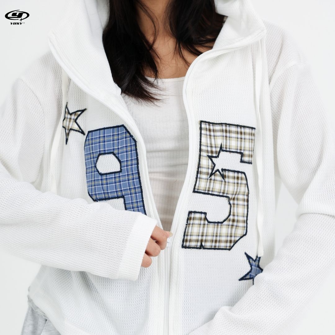 YBSY - Ryul Waffle Y2K Hoodie - Image 2